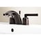 Kingston Brass KB8955EFL Mini-Widespread Bathroom Faucet, Oil Rubbed Bronze KB8955EFL - alternate 2